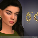 Paulina Earrings by feyona at TSR