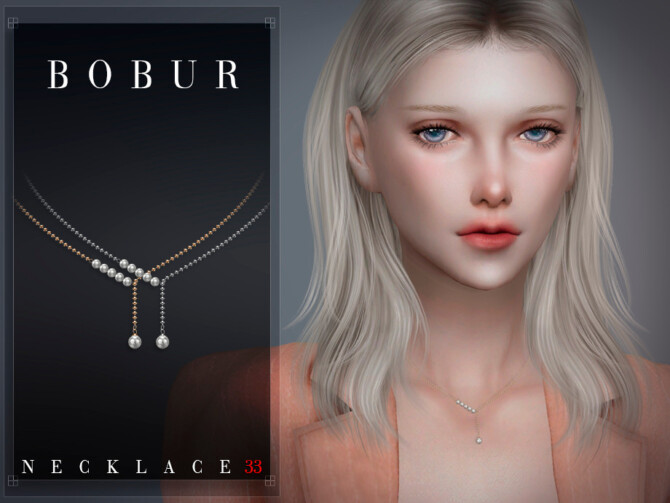 Pearl Necklace by Bobur3 at TSR