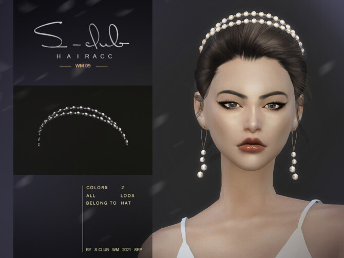 Pearl headband by S-Club WM at TSR