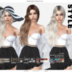 Penelope Hairstyle by Leah Lillith at TSR