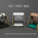 Pet tent bed (P) at Leo Sims