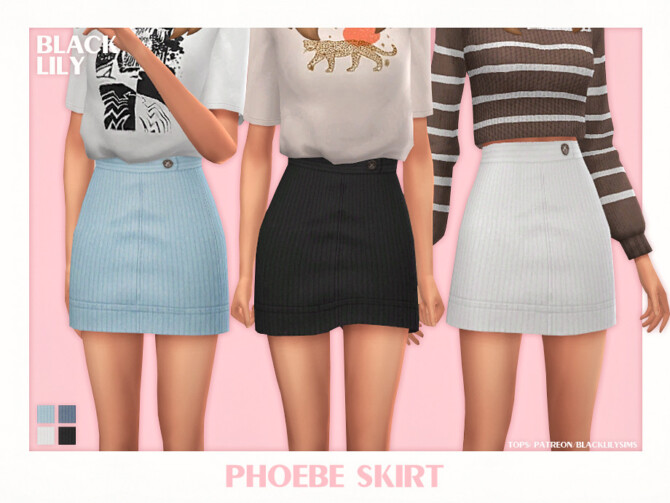 Phoebe Skirt by Black Lily at TSR