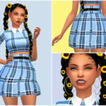 Plaid Set | Skirt by Saruin at TSR