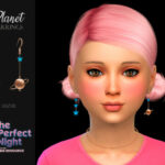 Planet Earrings Child by Suzue at TSR