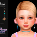 Planet Earrings Toddler by Suzue at TSR