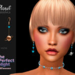 Planet Earrings by Suzue at TSR