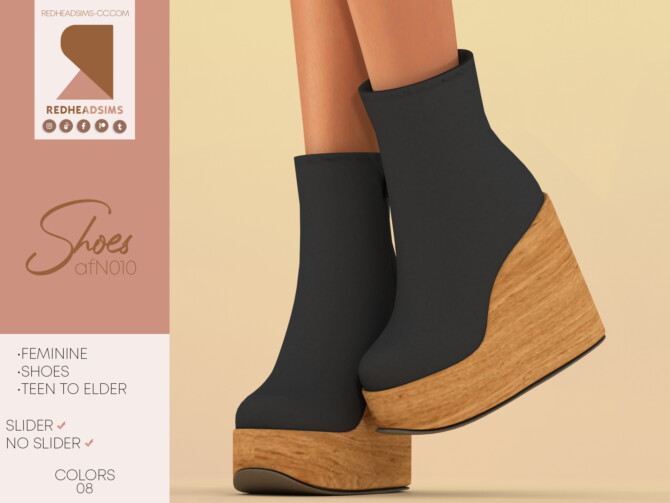 Platform Boots N010 at REDHEADSIMS