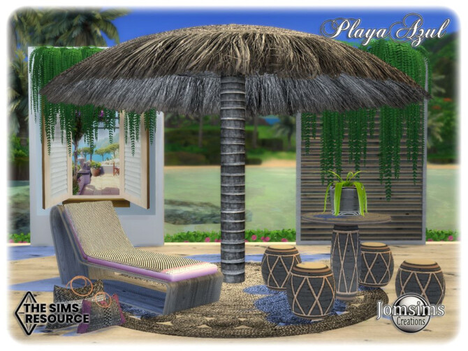 Playa azul Garden by jomsims at TSR