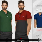 Polo Shirt 01 for Male Sim by remaron at TSR