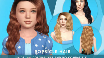 Popsicle Hair KIDS by SonyaSimsCC at TSR