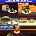 Pride Cake Pack 4 New Custom Recipes at Mod The Sims 4