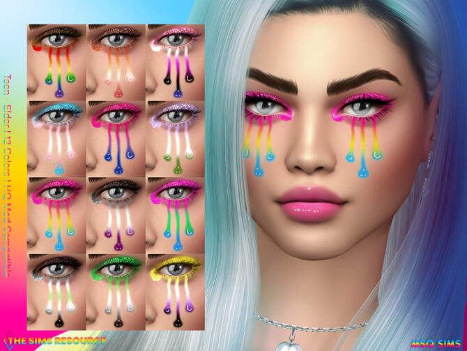 Pride Eyeshadow NB30 at MSQ Sims