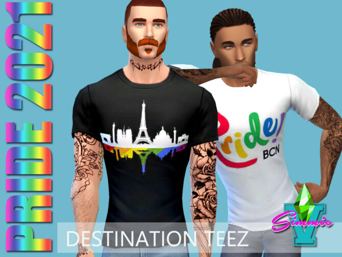 Pride21 Destination Teez by SimmieV at TSR