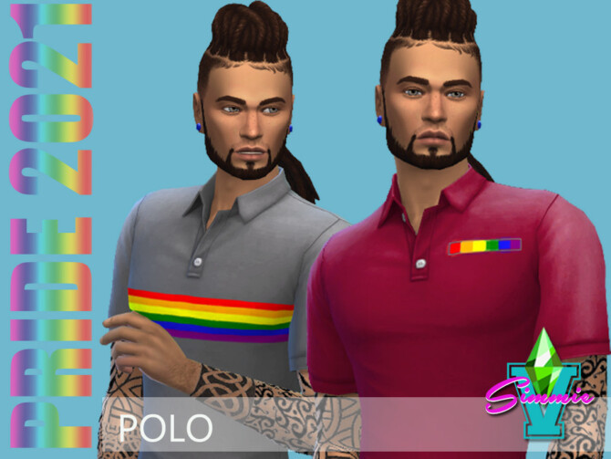 Pride21 Polo by SimmieV at TSR