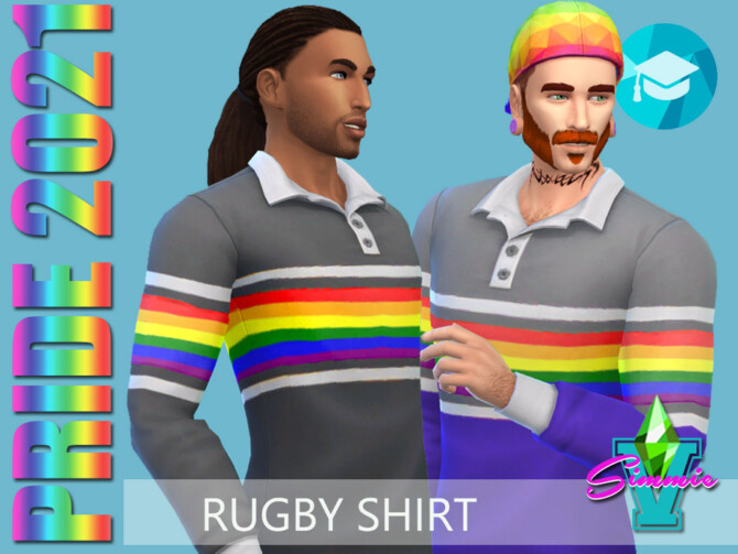 Pride21 Rugby Top by SimmieV at TSR