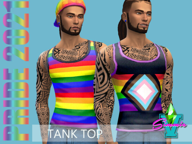 Pride21 Tank Top by SimmieV at TSR