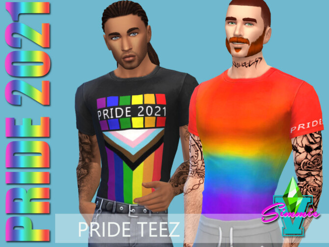 Pride21 Teez by SimmieV at TSR