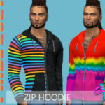 Pride21 Zip Hoodie by SimmieV at TSR