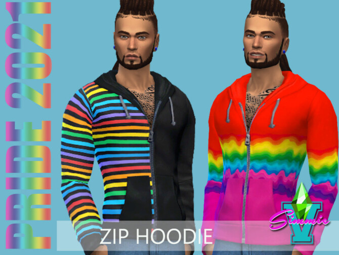 Pride21 Zip Hoodie by SimmieV at TSR