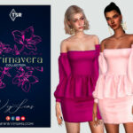 Primavera Collection – Dress II by Viy Sims at TSR