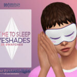 Put Me to Sleep Eyeshades by Nords at TSR