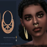 Rachid earrings by sugar owl at TSR