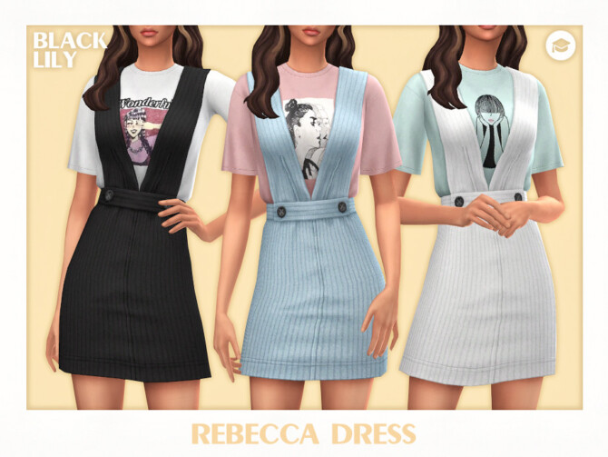 Rebecca Dress by Black Lily at TSR