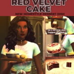 Red Velvet Cake Custom Recipe by RobinKLocksley at Mod The Sims 4