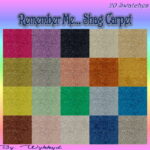 Remember Me… Shag Carpet by Wykkyd at Mod The Sims 4