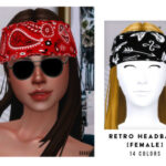 Retro Headband by OranosTR at TSR