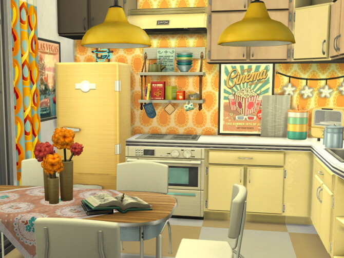 Retro Kitchen by Flubs79 at TSR