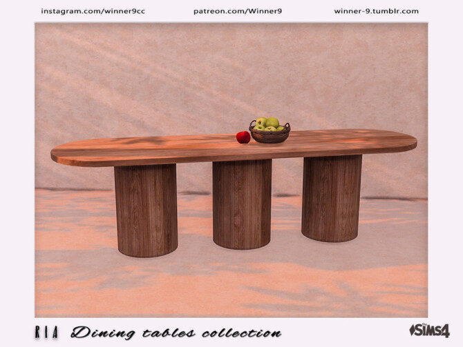 Ria Tables collection by Winner9 at TSR