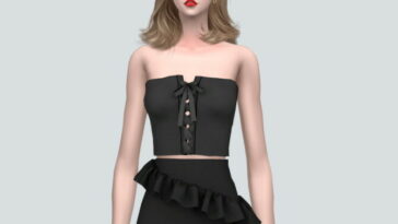 Ribbon Bustier 777 S TT at Marigold