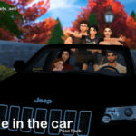 Ride in the car (Pose pack) by Beto_ae0 at TSR