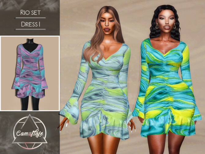 Rio Dresses I by Camuflaje at TSR