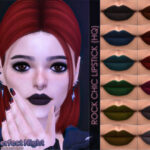 Rock Chic Lipstick by Caroll91 at TSR