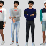 Rolled Jumper Shirt by McLayneSims at TSR