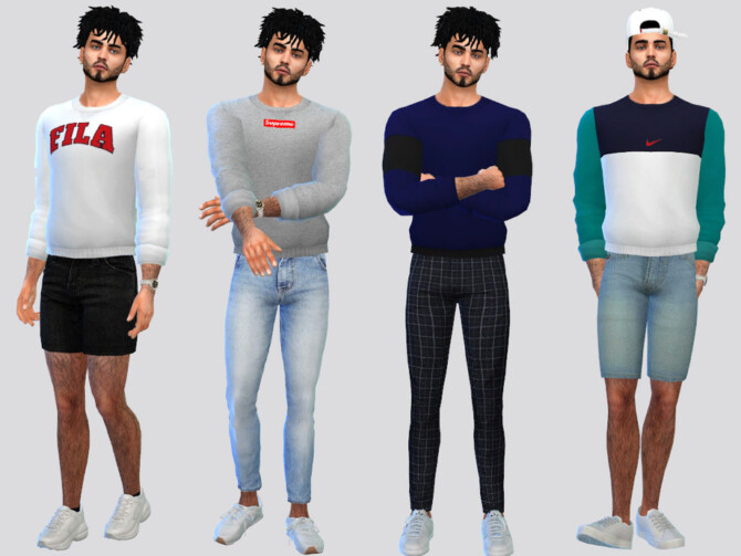 Rolled Jumper Shirt by McLayneSims at TSR