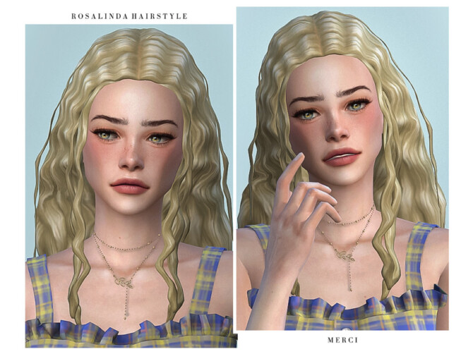 Rosalinda Hairstyle by -Merci- at TSR