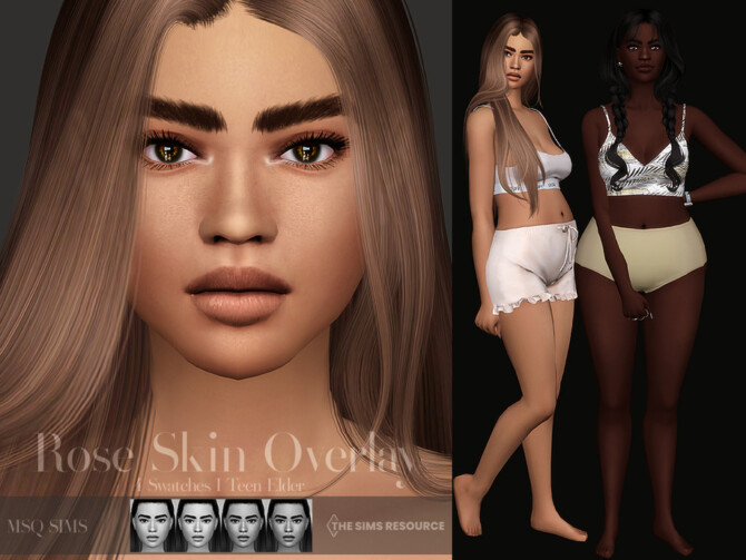 Rose Skin Overlay by MSQSIMS at TSR