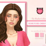 Rosie Posie Cheeky Blush by LadySimmer94 at TSR