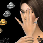 Round signet star thumb ring by NataliS at TSR