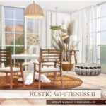 Rustic Whiteness II Kitchen & Dining by Lhonna at TSR