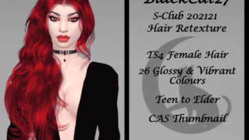 S-Club 202121 Hair Retexture by BlackCat27 at TSR