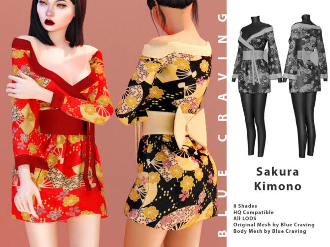 SAKURA KIMONO at Blue Craving