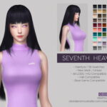 SEVENTH HEAVEN HAIRSTYLE at Obsidian Sims