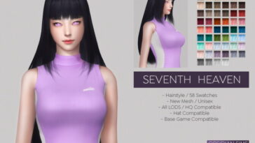 SEVENTH HEAVEN HAIRSTYLE at Obsidian Sims