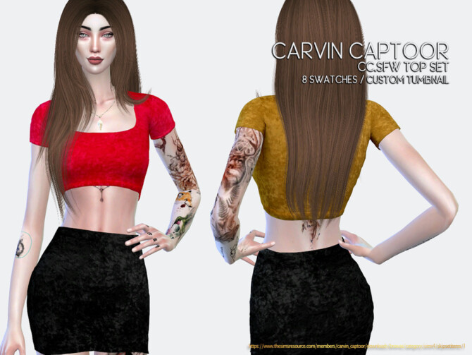 SFW Top Set by carvin captoor at TSR