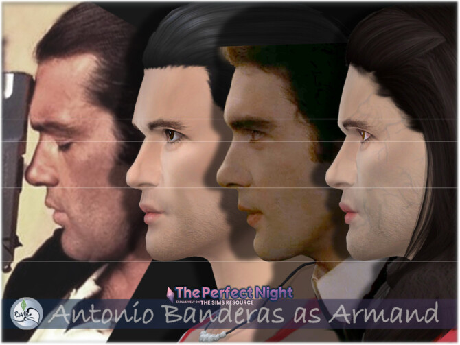 SIM Antonio Banderas as vampire Armand by BAkalia at TSR