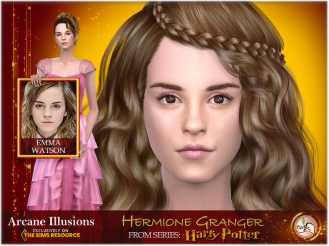 SIM Hermione Granger – Arcane Illusions by BAkalia at TSR